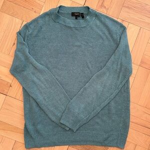 Theory teal summer sweater